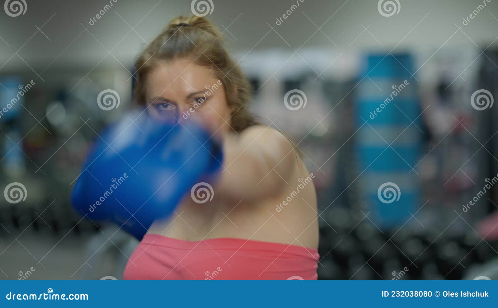 Shadow boxing woman hi-res stock photography and images - Alamy