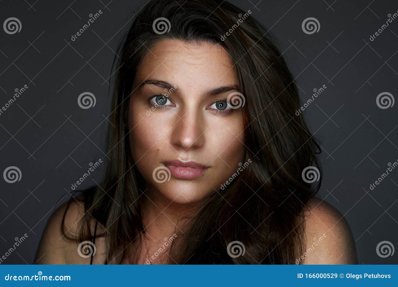 3. "Sultry woman with dark hair and blue eyes" - wide 4