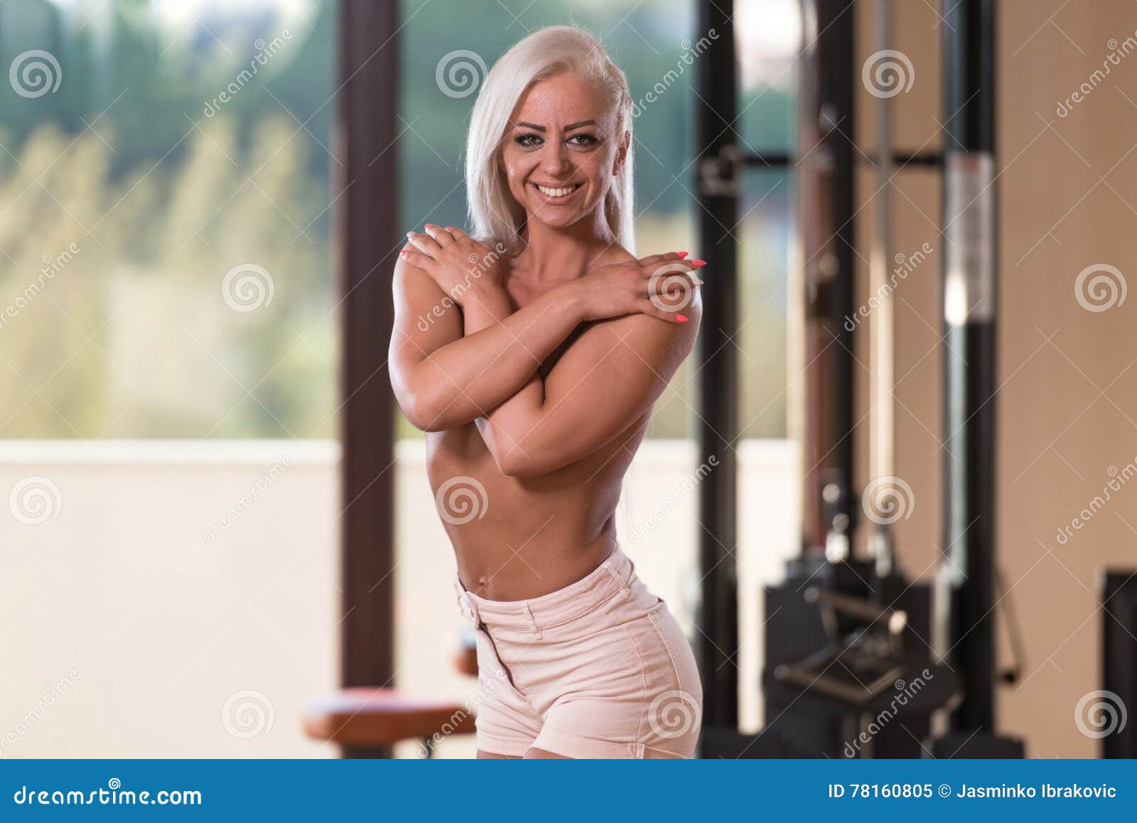 Fit Naked Woman