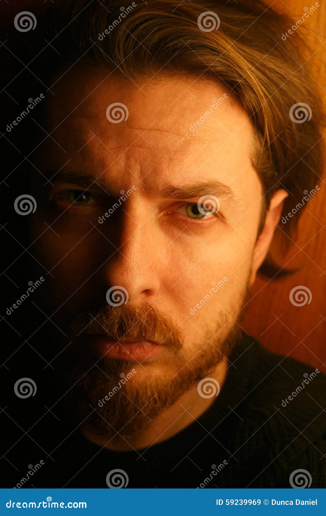 Portrait of Sad Handsome Man Stock Image - Image of eyes, sensual: 59239969