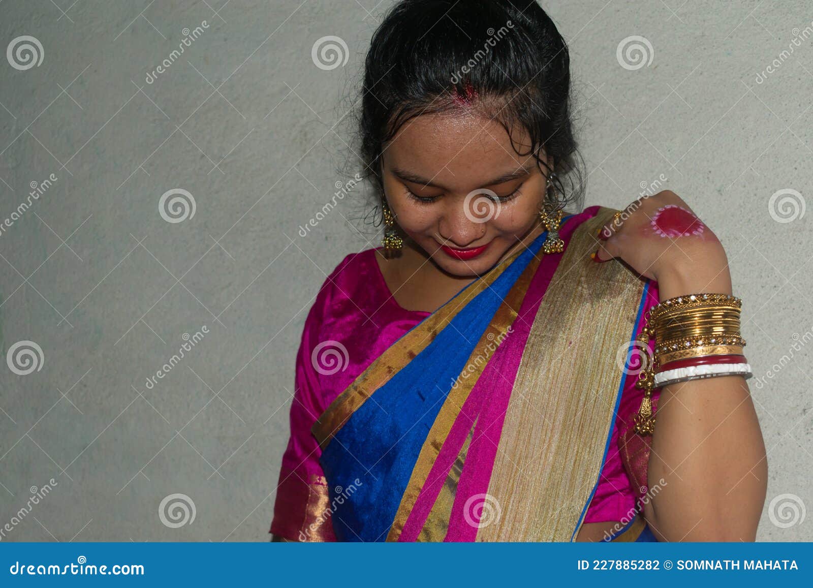 shy indian housewife