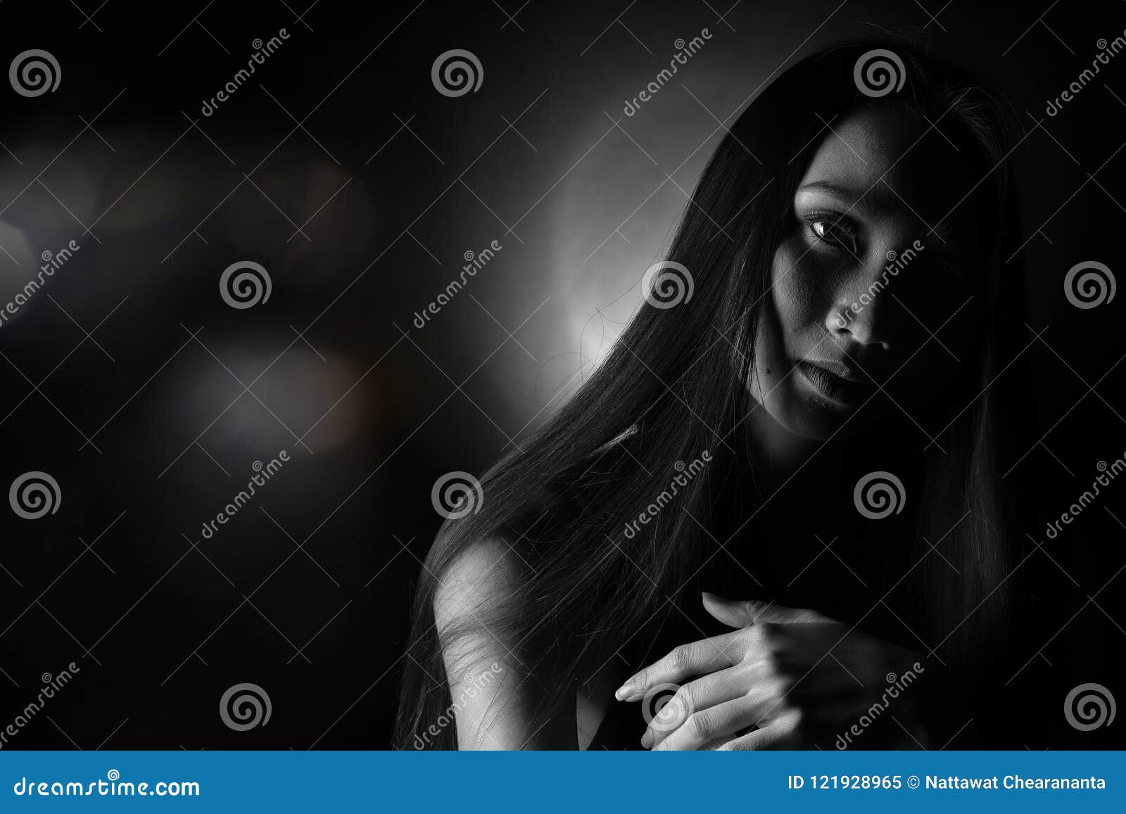 Broken Heart Lonely Lady Can Cry from Falling in Love Stock Image ...