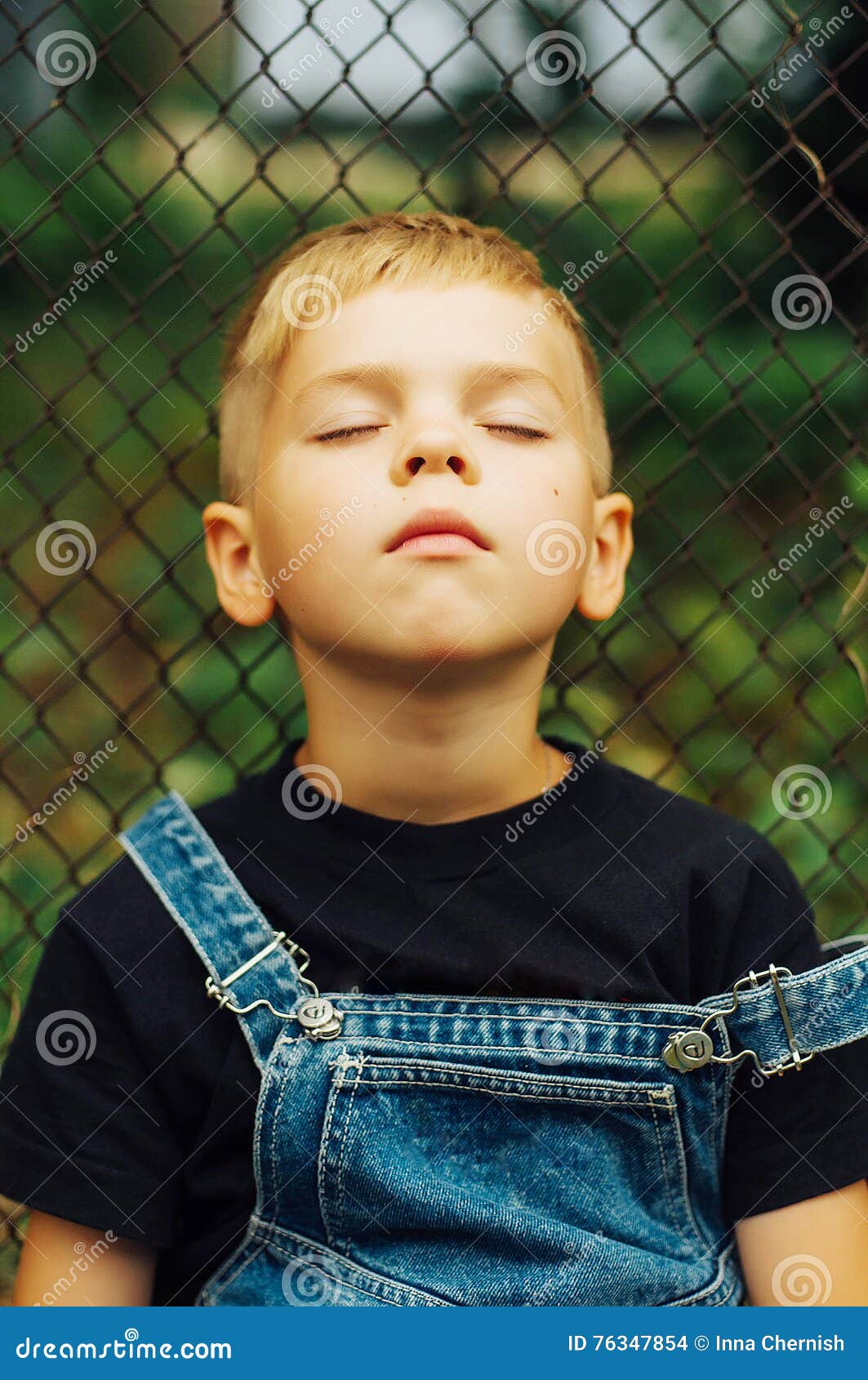 Portrait Of Smiling Seven Year Old Boy. Seven Year Old Boy With Stock Photo - Image of face ...