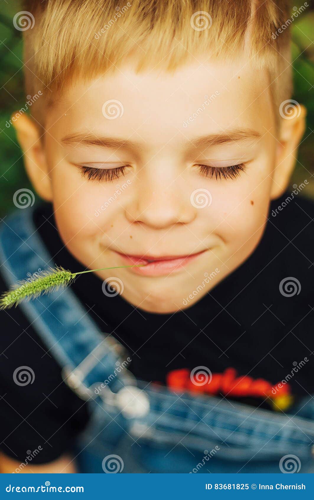 Portrait Of Smiling Seven Year Old Boy Seven Year Old Boy With