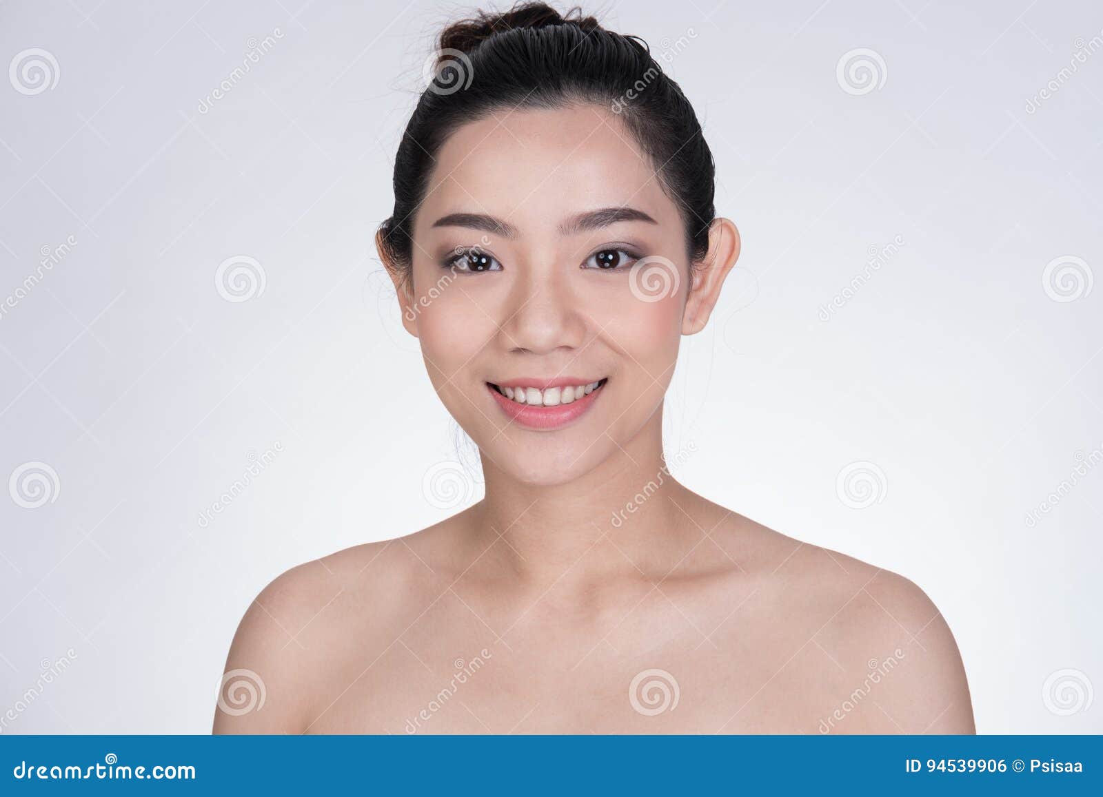 Naked young asian 