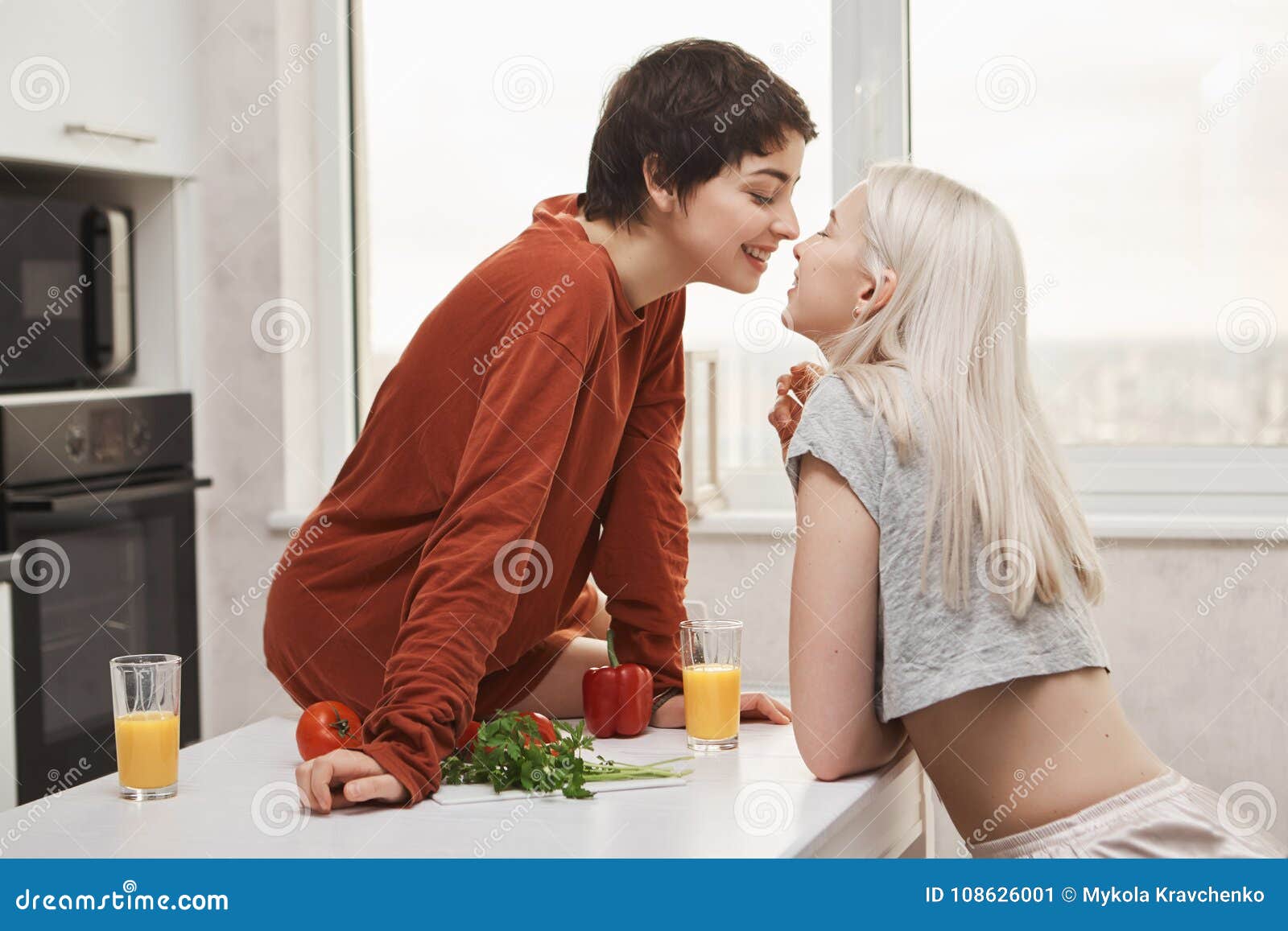 Lesbians On Table