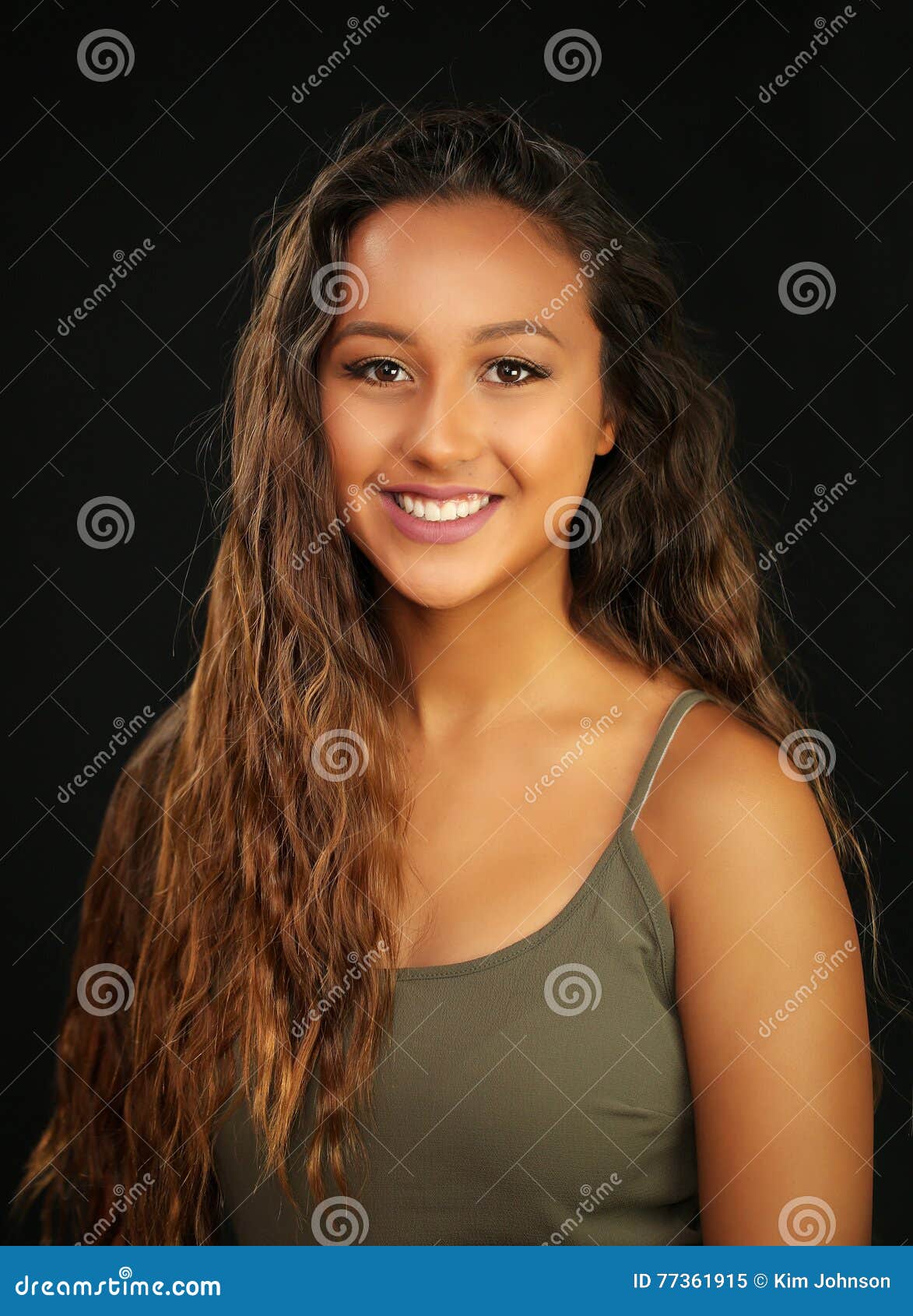 Young Tanned Girl