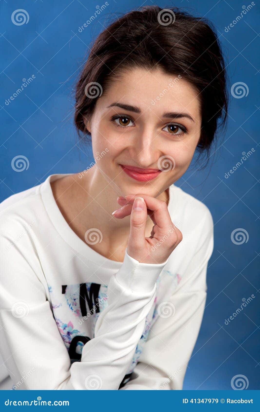 Teenage Girl With Black Hair