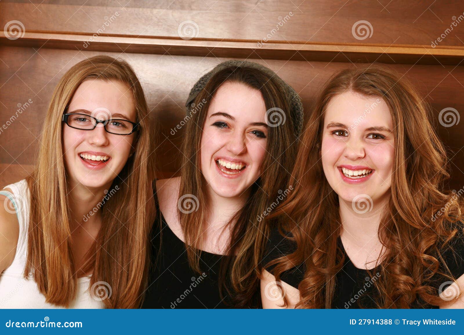 Three Teen Girls