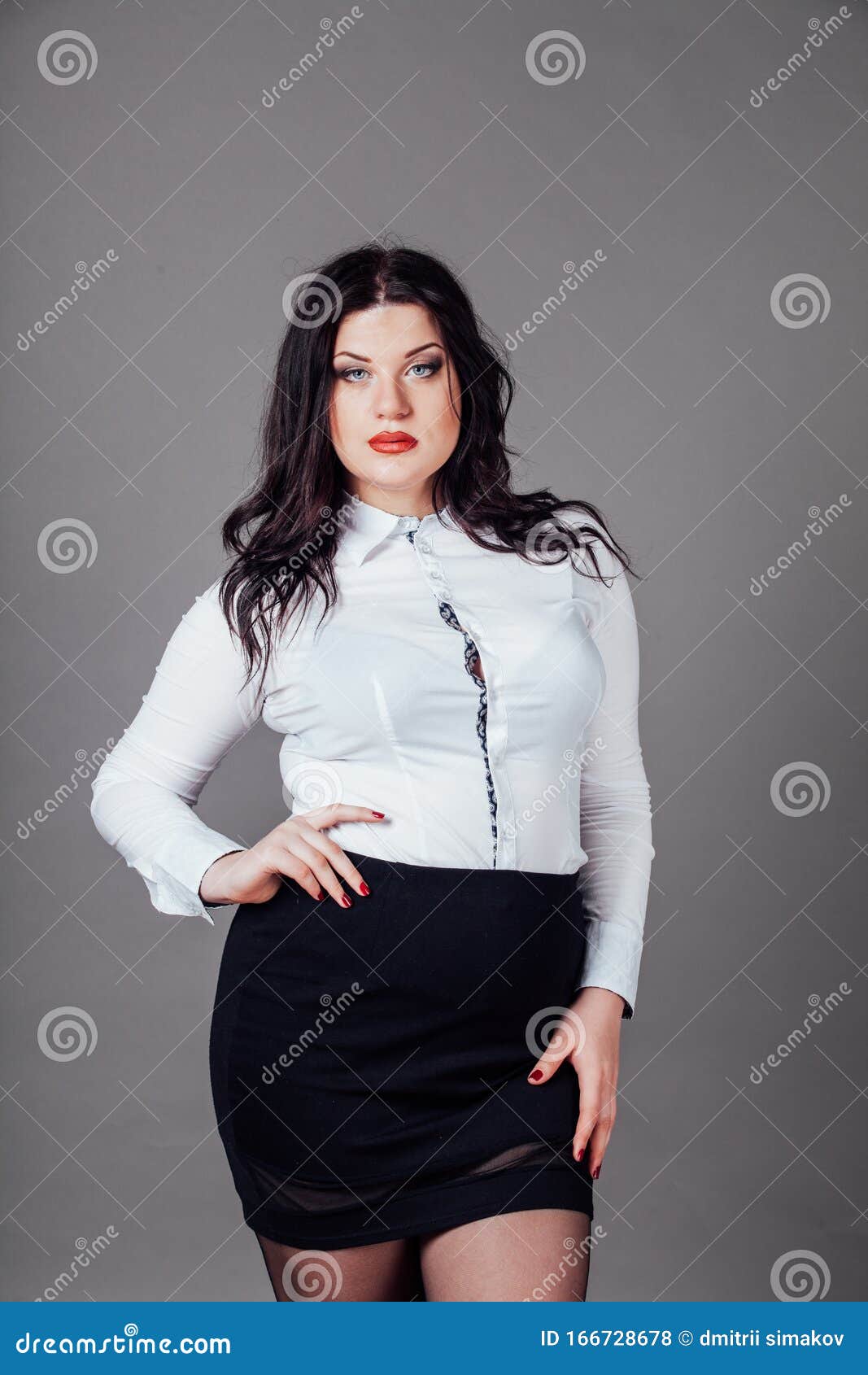 Portrait of Major Business Woman Business Suit Stock Photo - Image of ...