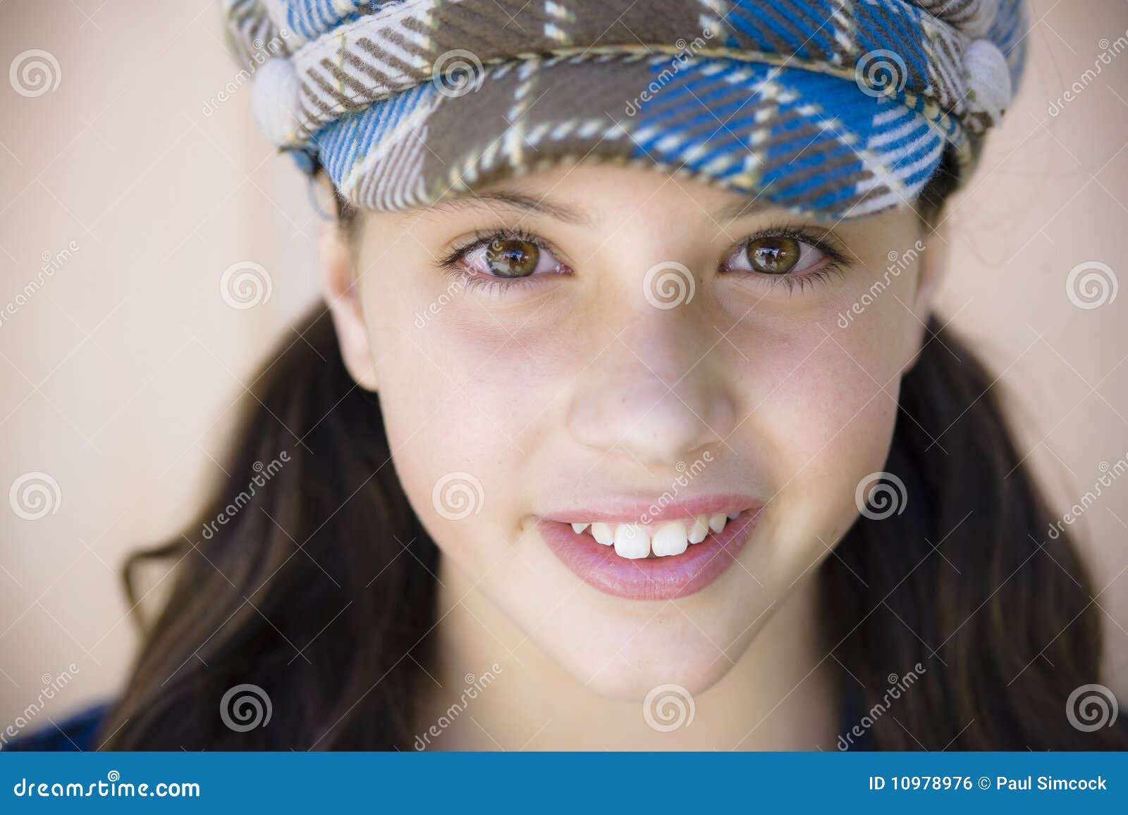 Portrait Of Tween Girl Royalty Free Stock Image  Image: 10978976