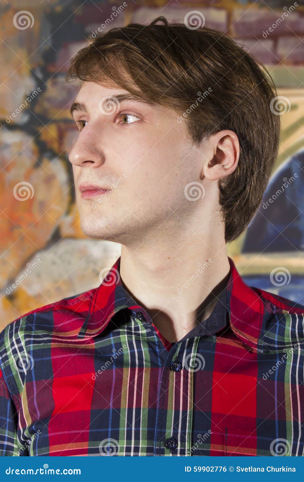 Portrait of a white guy stock photo. Image of handsome 59902776