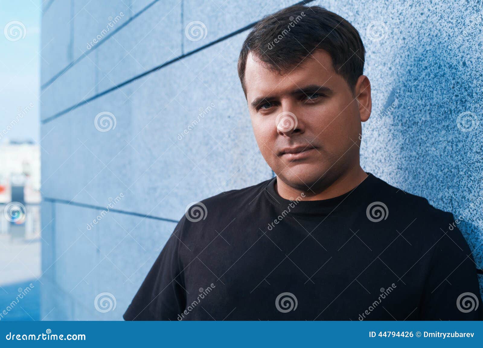 Portrait of white guy stock photo. Image of standing 44794426