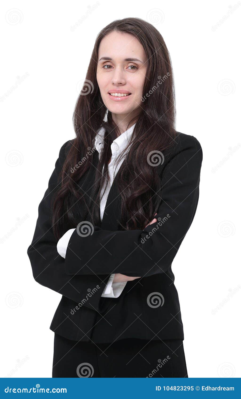 Portrait of a Woman Lawyer in a Business Suit Stock Image - Image of ...