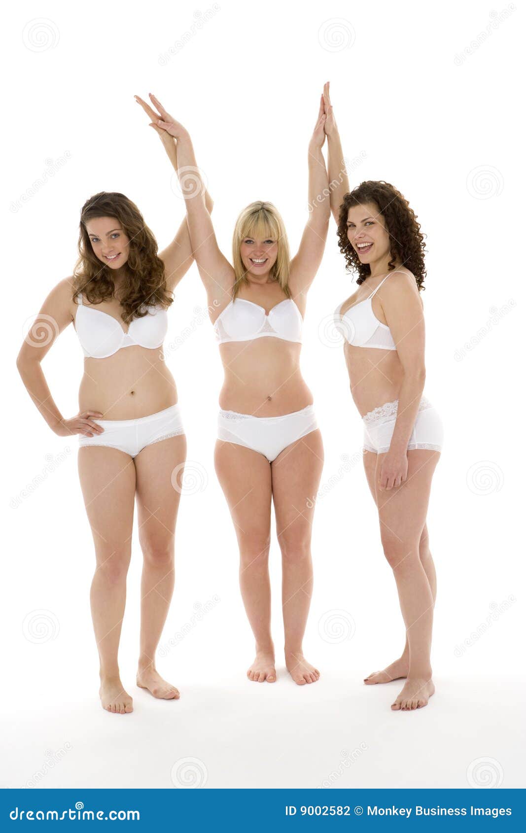 Portrait of Women in Their Underwear Stock Photo - Image of friends,  confident: 9002582