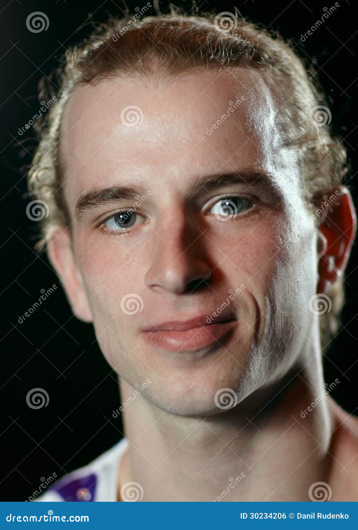 Portrait Of 25  Year  Old  Man  Stock Photo Image of 