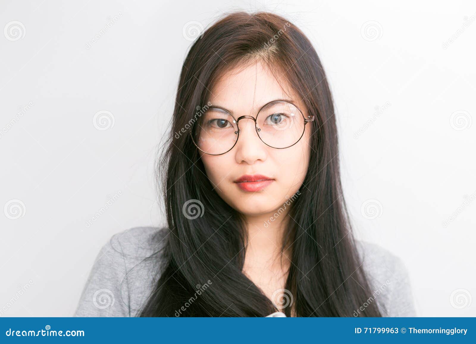 Nerdy Asian Teen