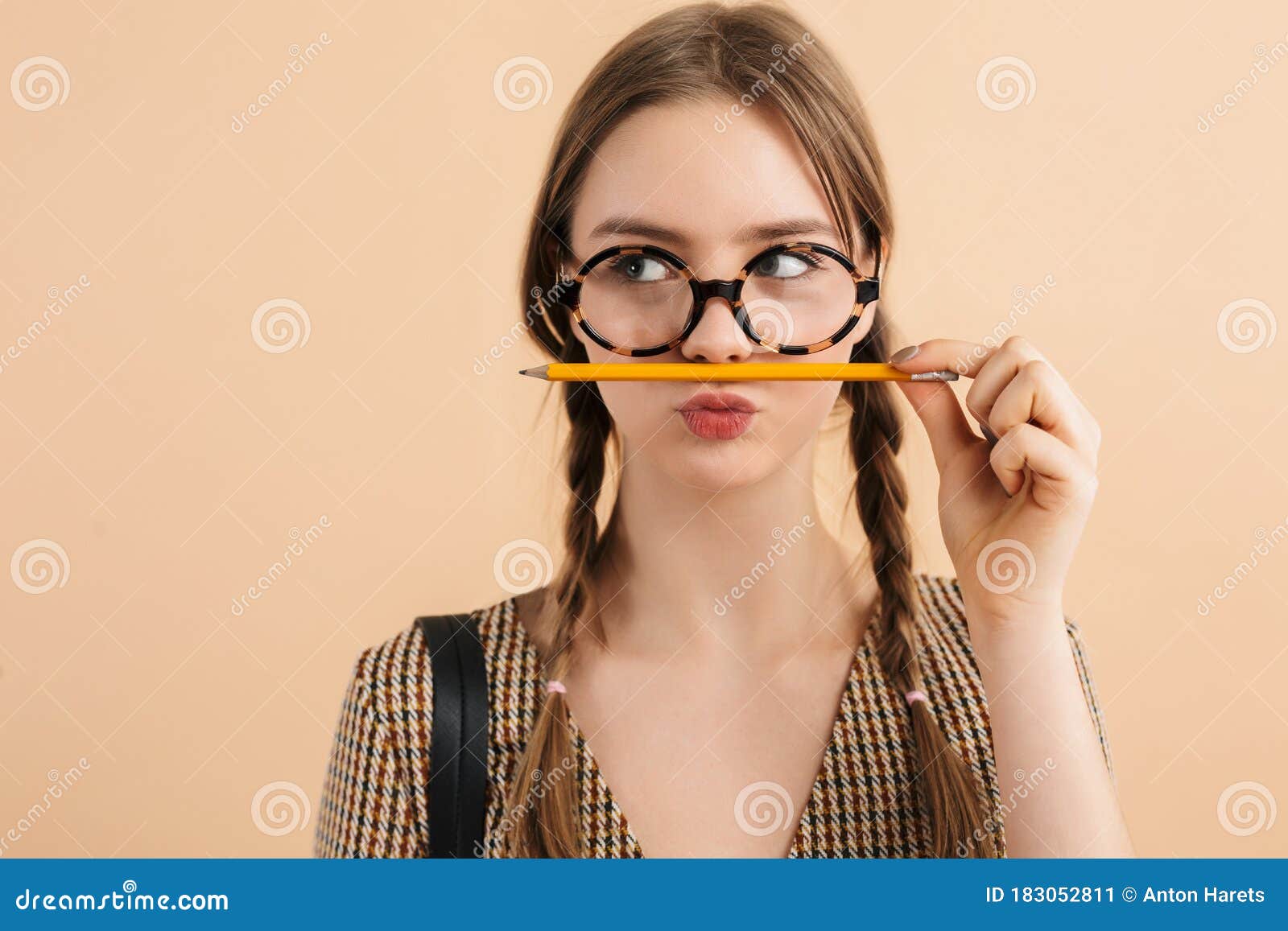 girl with glasses two