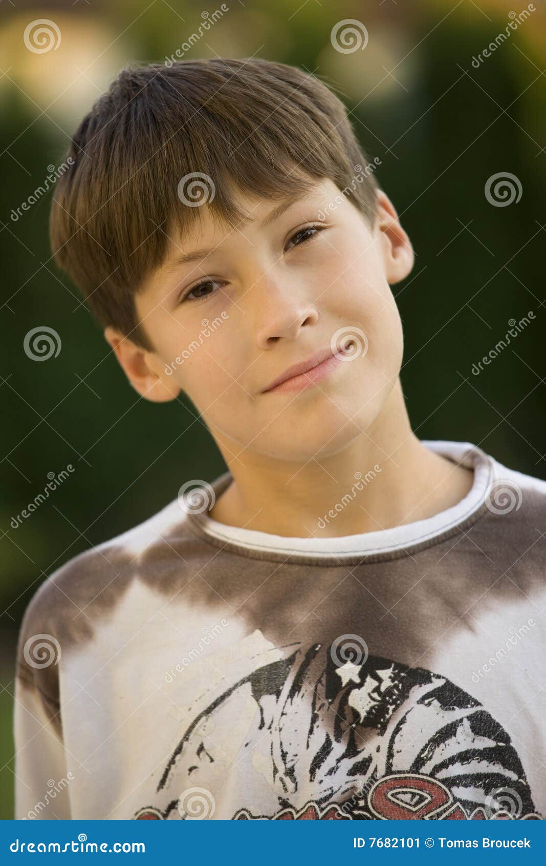 Portrait of a young boy stock image. Image of hair, model - 7682101