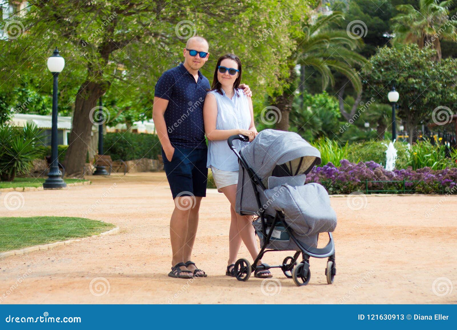 walking with baby