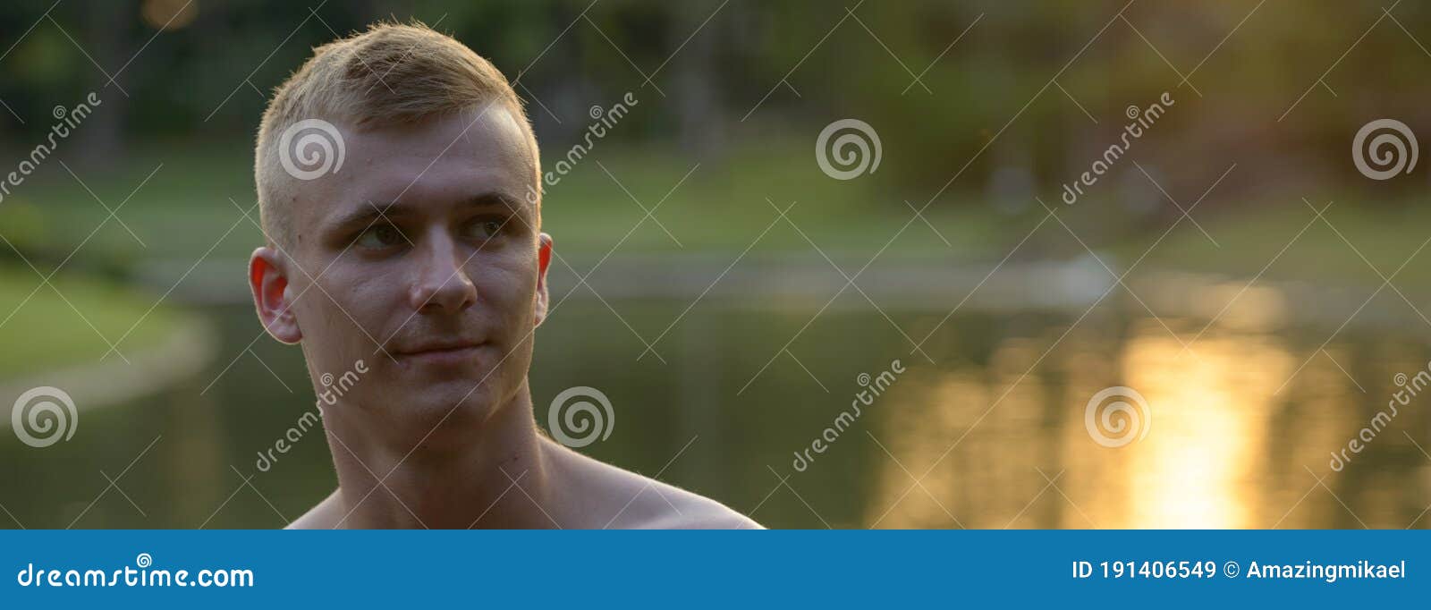 Shirtless Guy with Blond Hair - wide 4