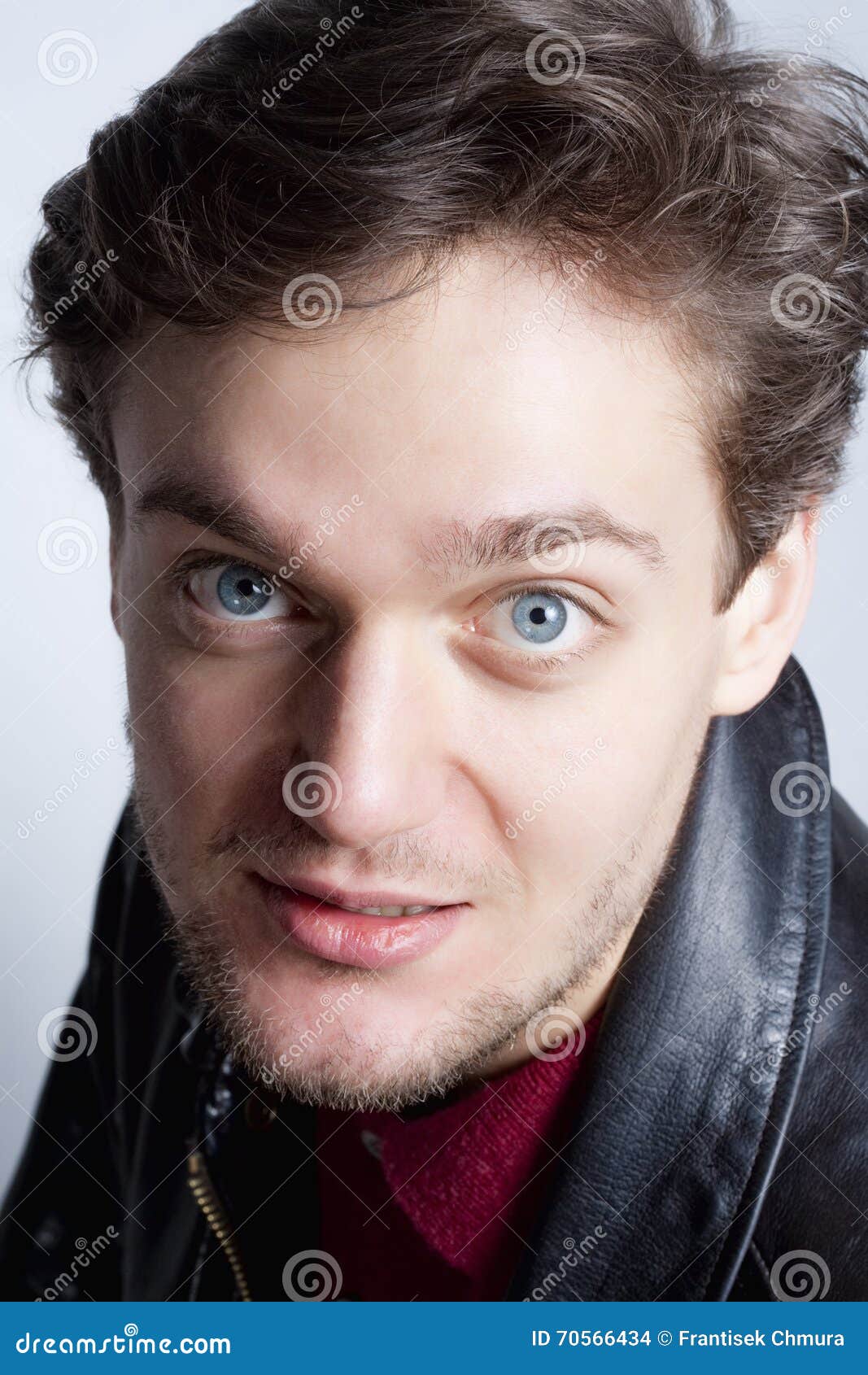 Portrait of a Young Man. stock photo. Image of caucasian 70566434