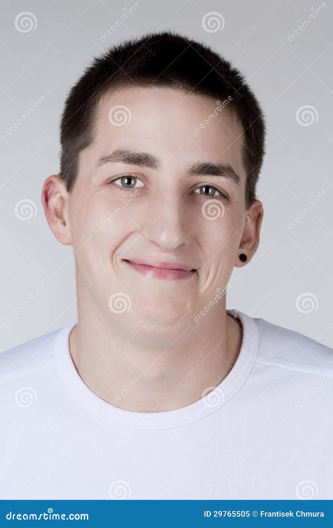 Portrait of a young man stock image. Image of caucasian 29765505