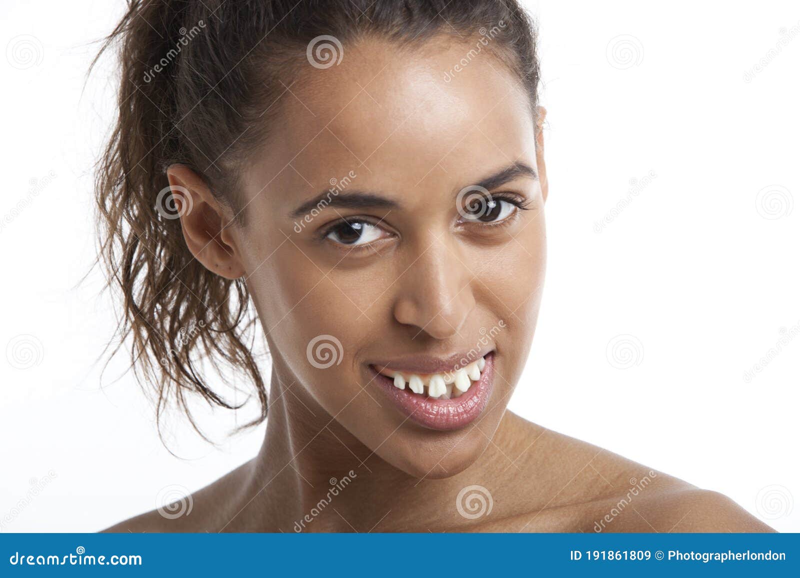 Ugly Black Girl Mouth Open