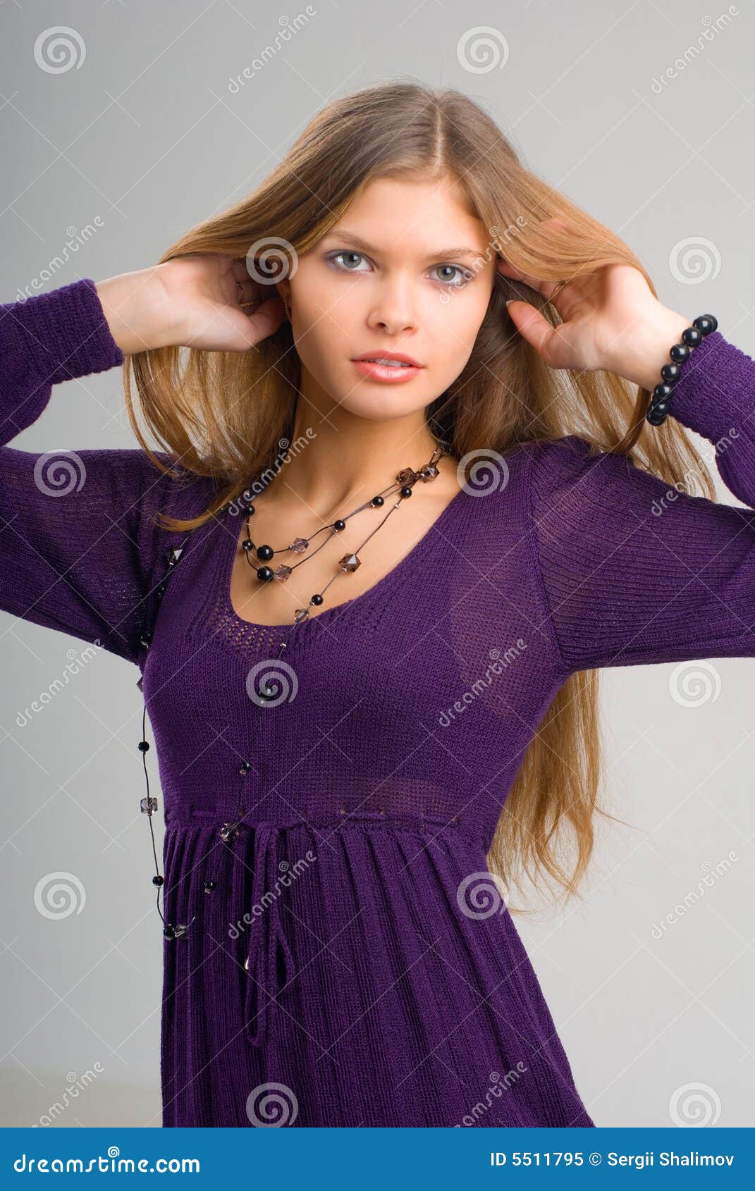 Portrait Of Young Slim Girl Picture. Image 5511795