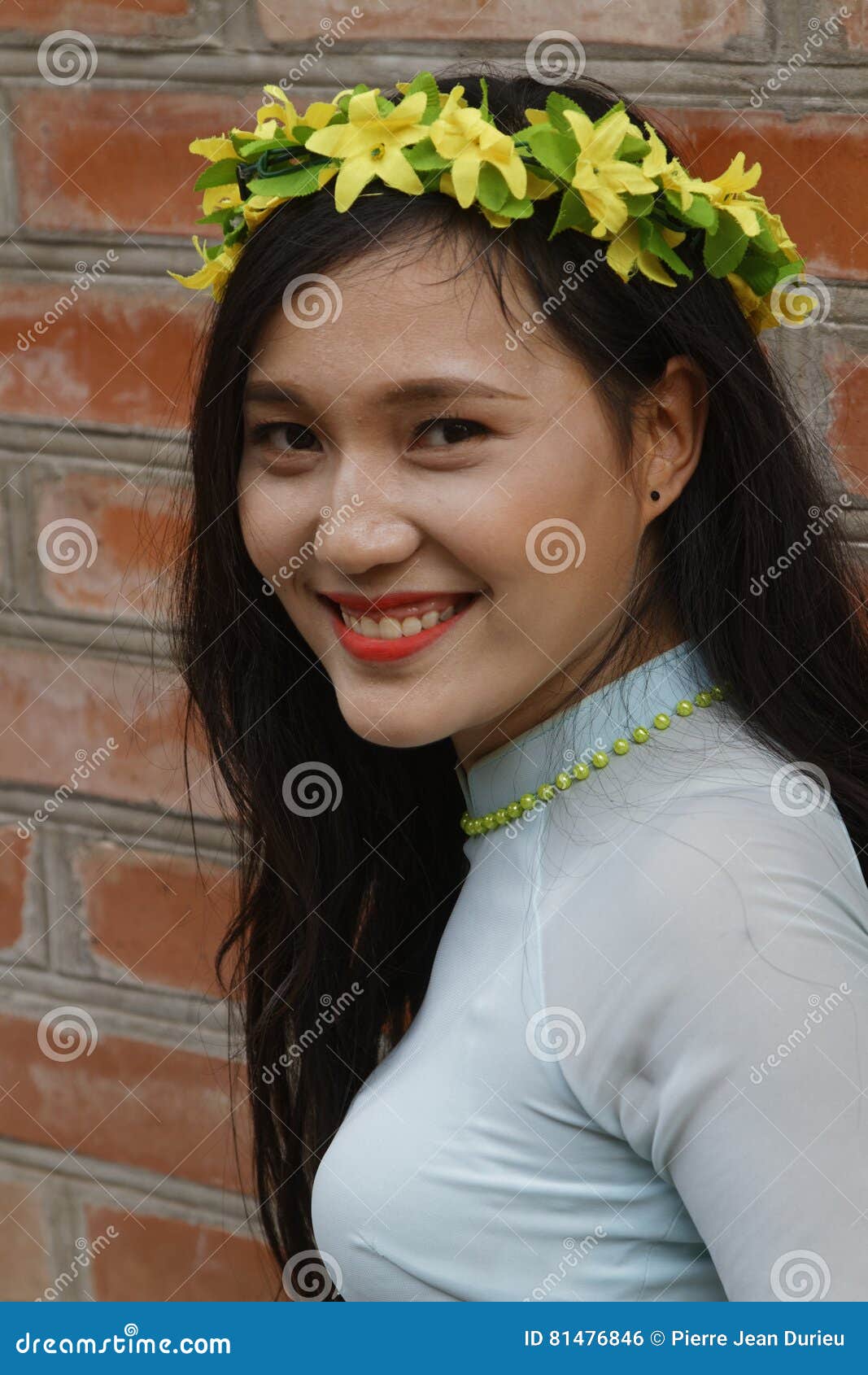 Portrait of a Young Vietnamese Student Editorial Photo - Image of ...