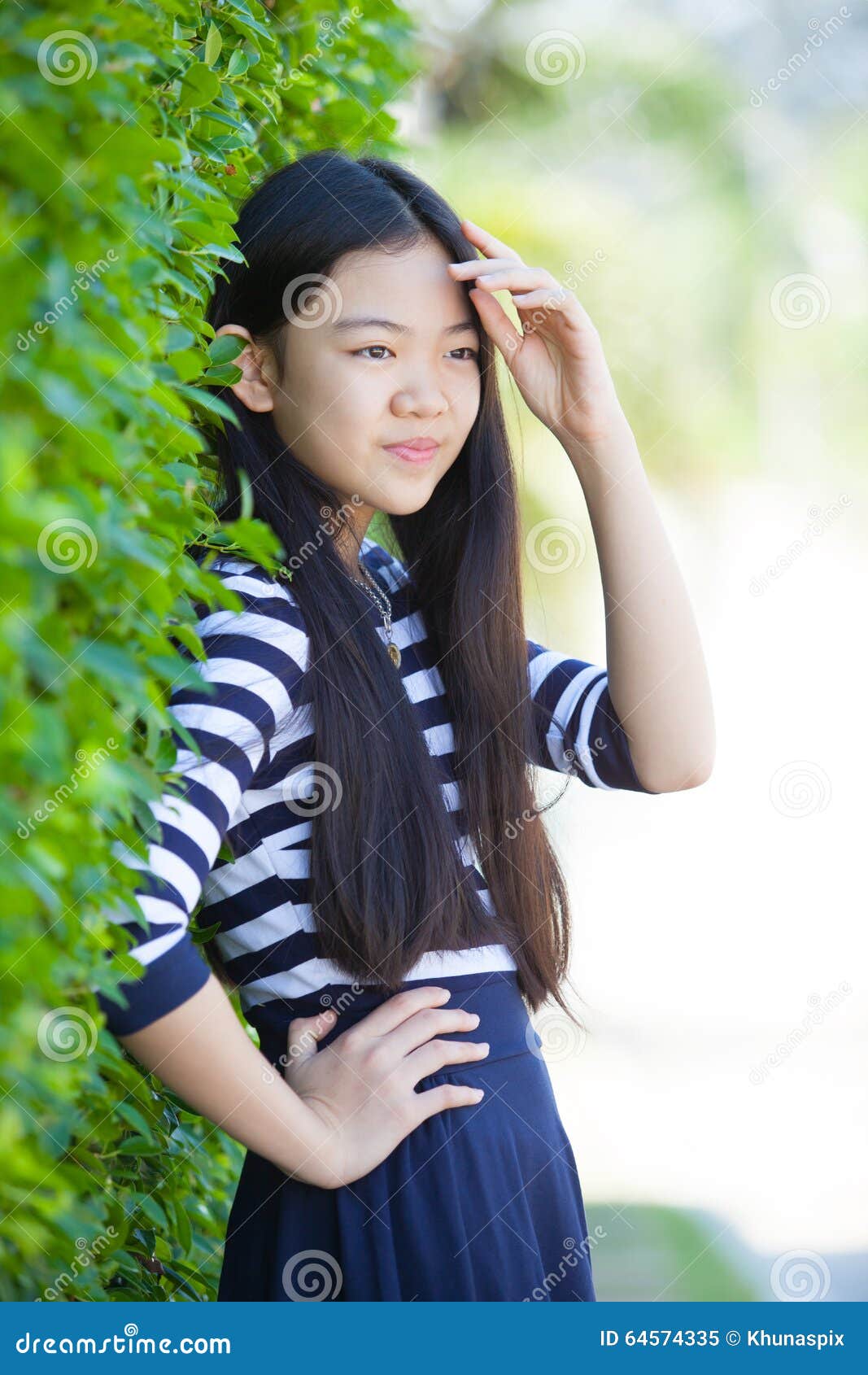 tween girl Asian