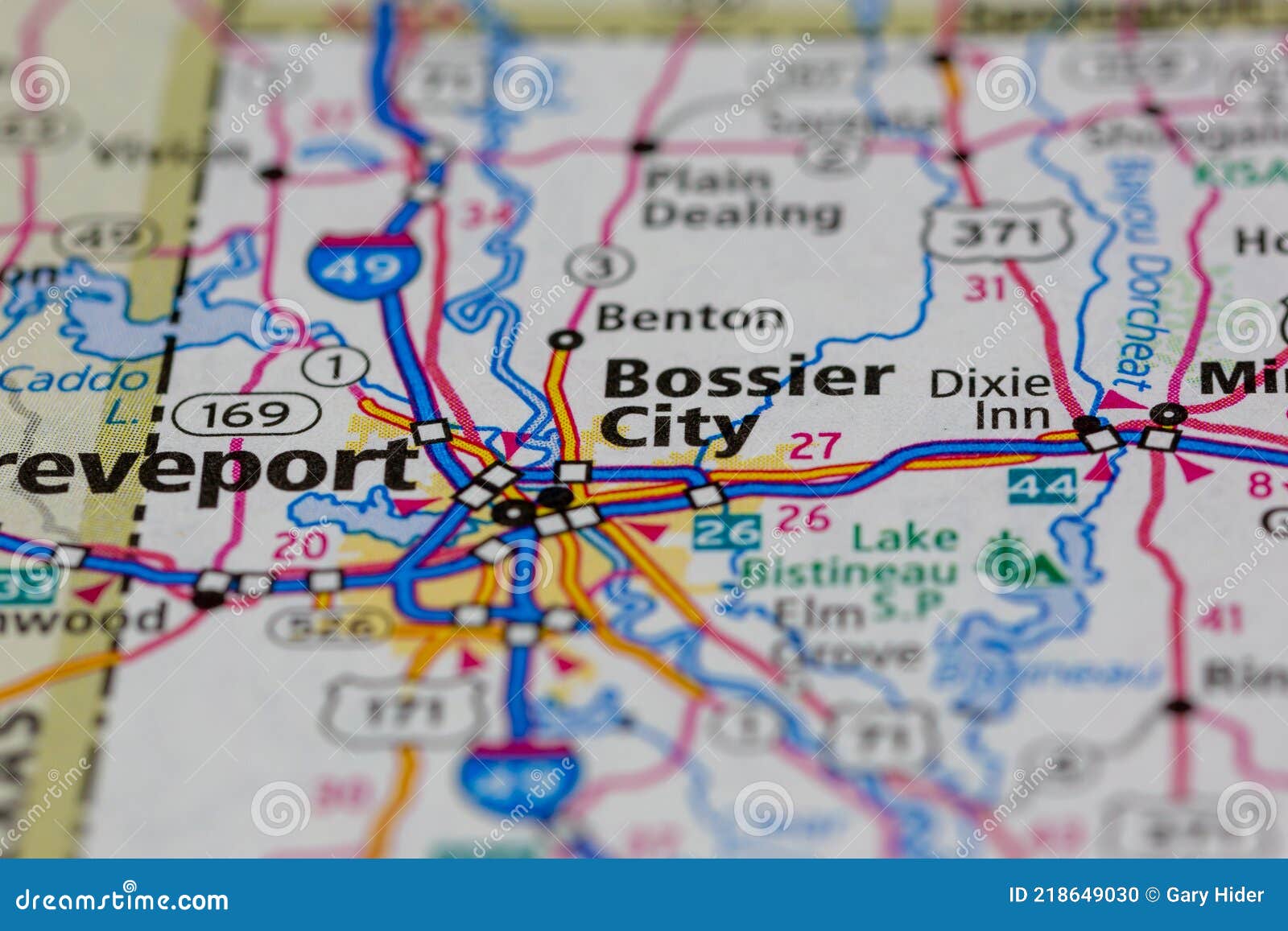 Map of Louisiana Cities - Louisiana Road Map