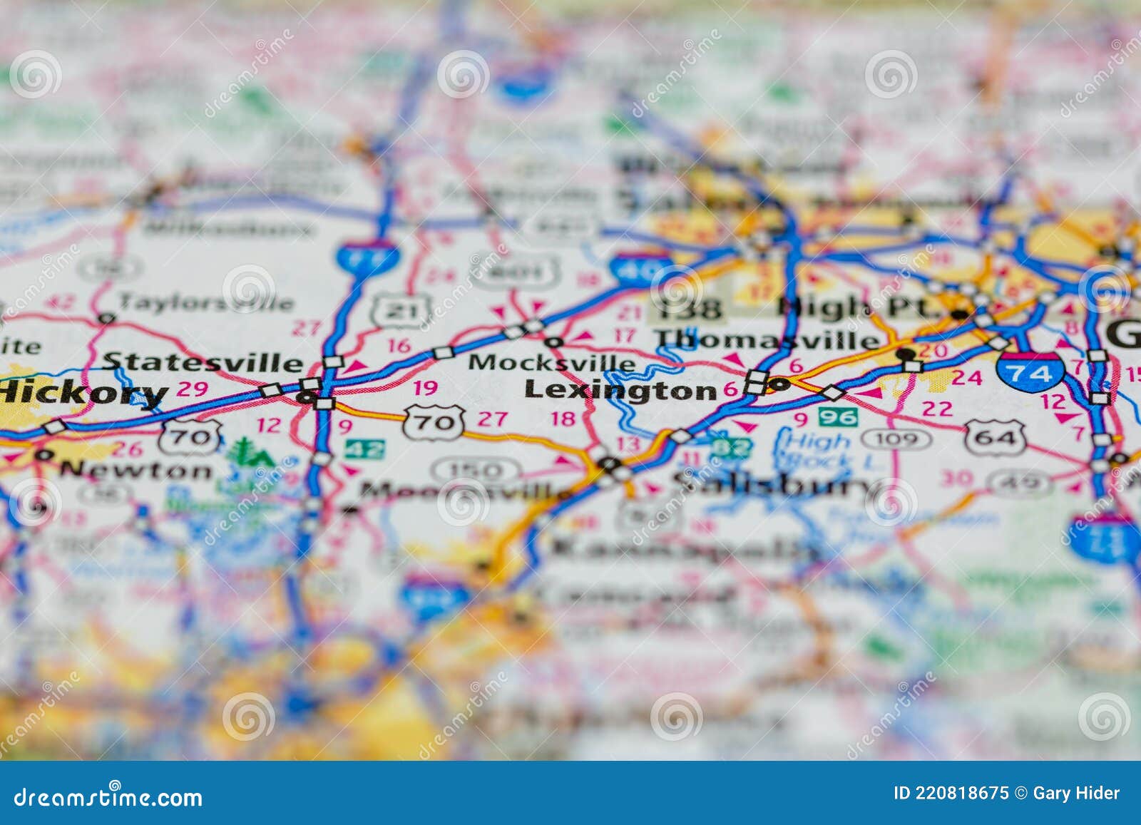 Personagem Franklin Worthinson Portsmouth-hampshire-uk-lexington-norte-carolina-usa-mostrado-num-mapa-rodovi%C3%A1rio-ou-geogr%C3%A1fico-220818675