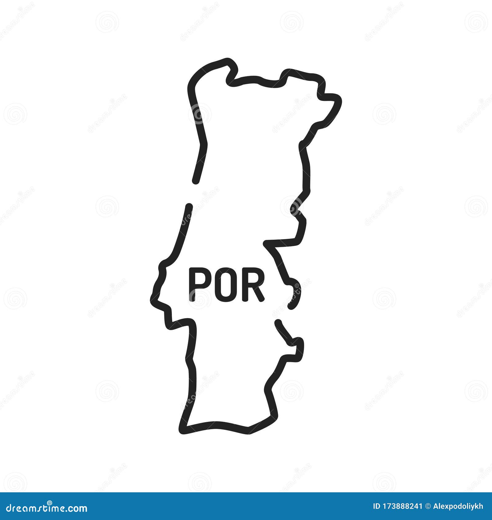 Portugal - Free maps and location icons