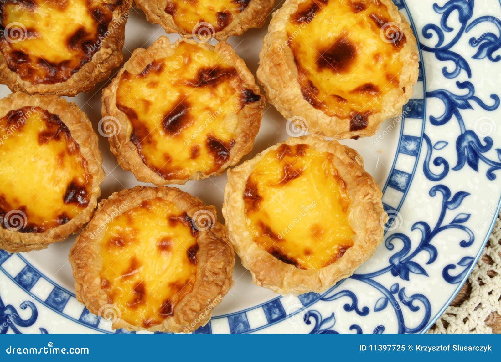 Portugese pastries stock image. Image of lisbon, cuisine 11397725