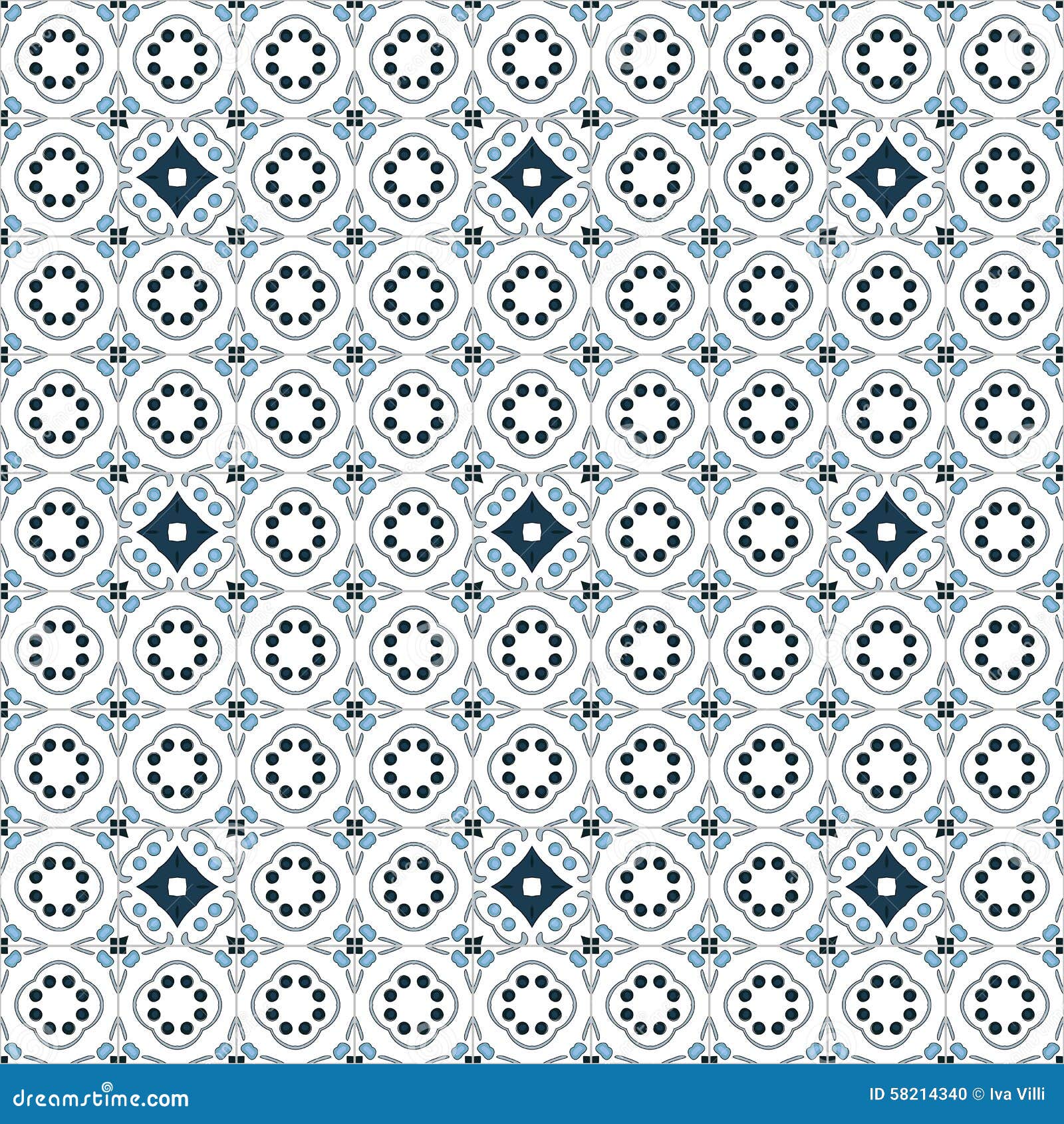 Portugiesische Fliesen vektor abbildung. Illustration von ...