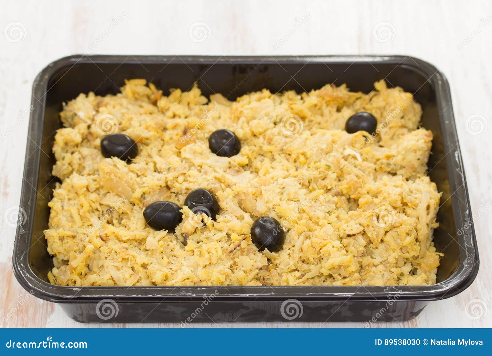 Portuguese Dish Cod Fish with Potato and Eggs Stock Photo Image of