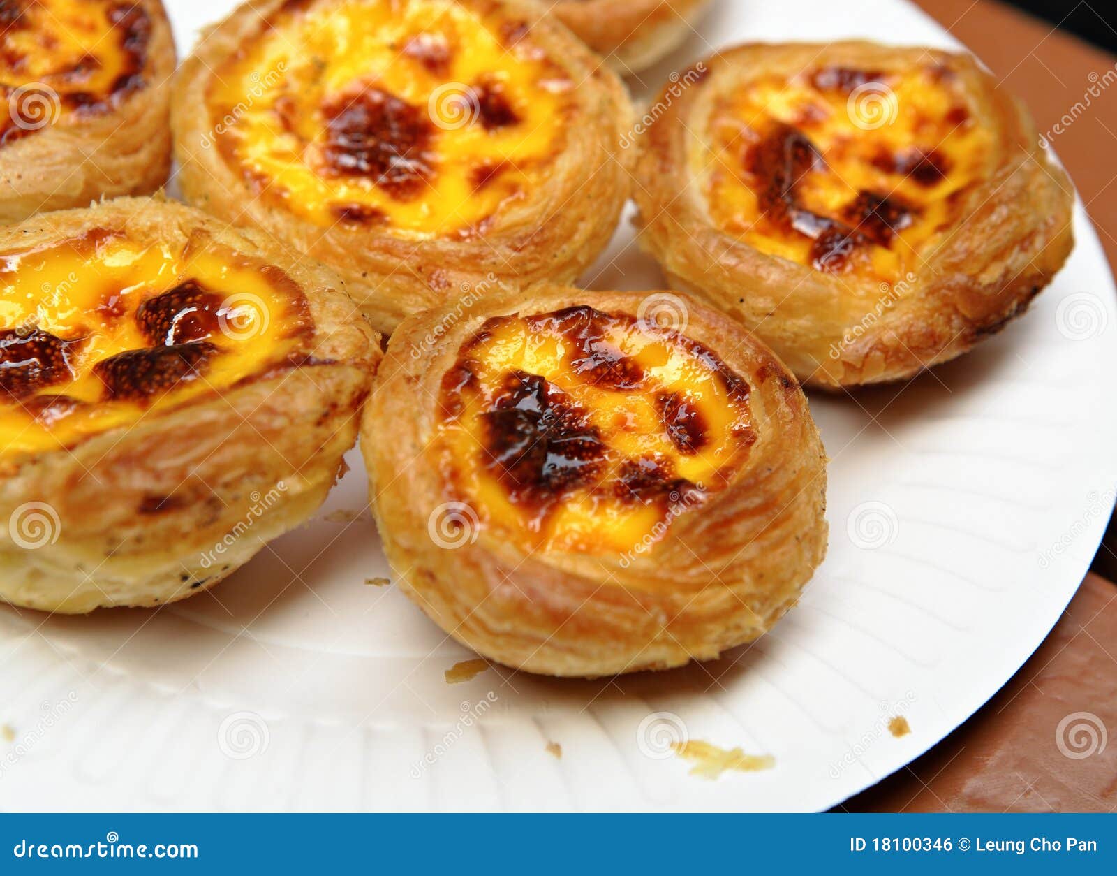 Portuguese egg tart stock photo. Image of macau, objects 