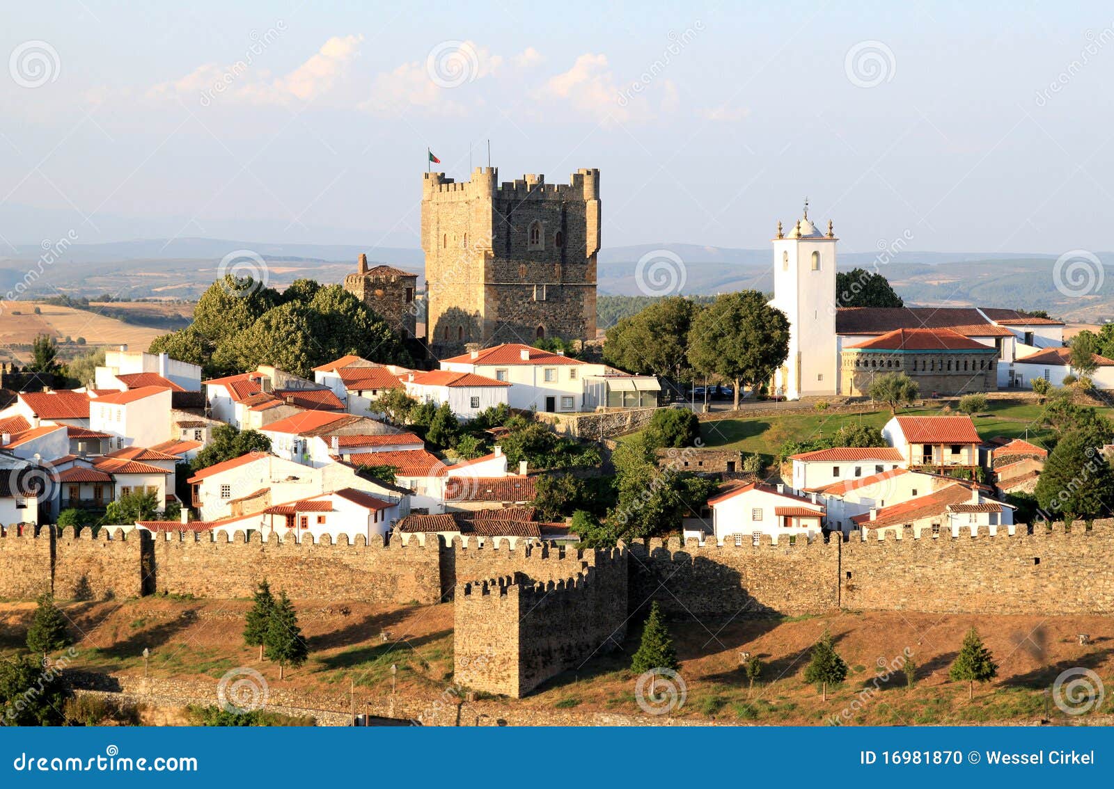 portuguese historical fortress of braganca