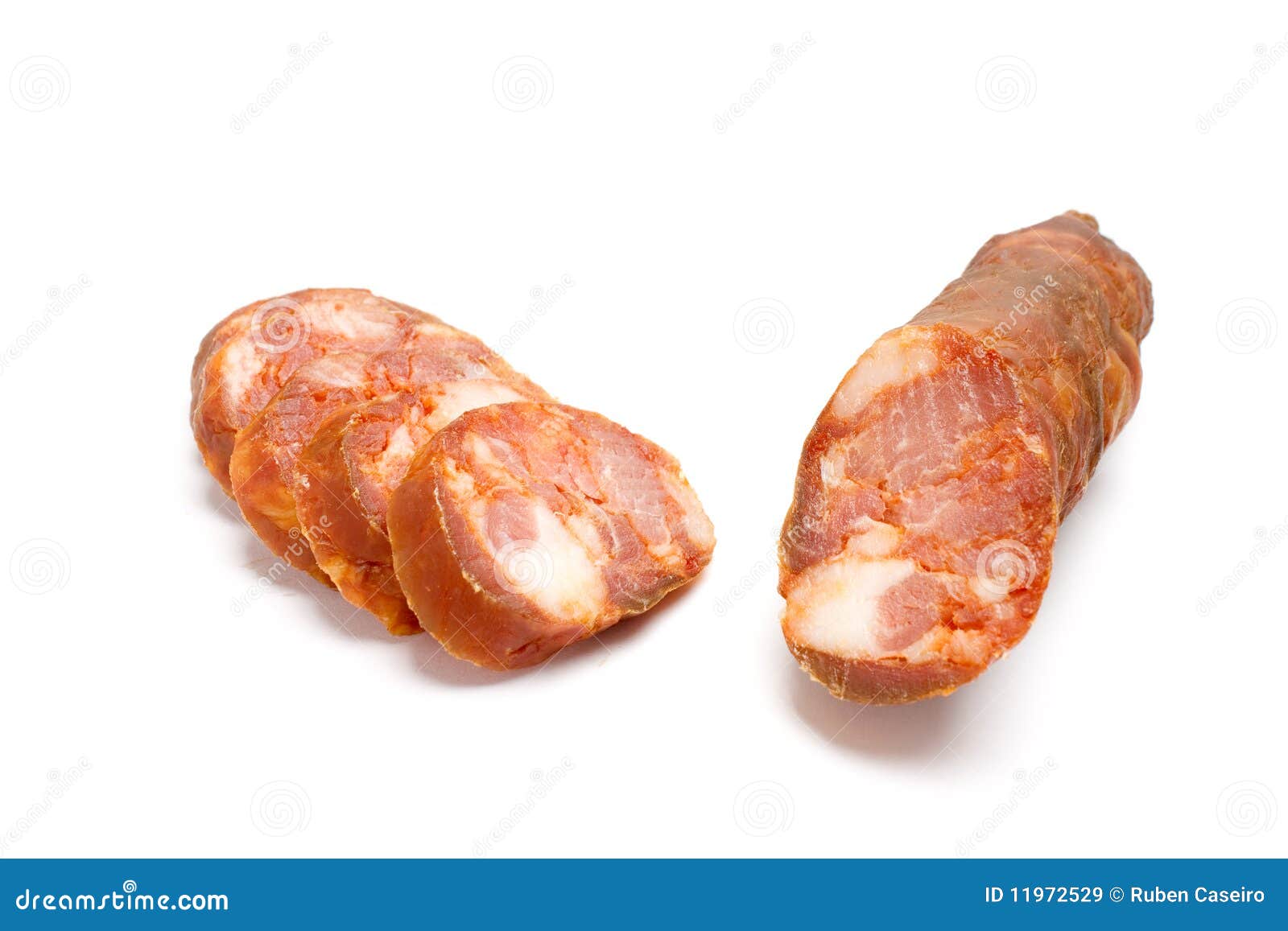 Portuguese sausage stock image. Image of food, portugal 11972529
