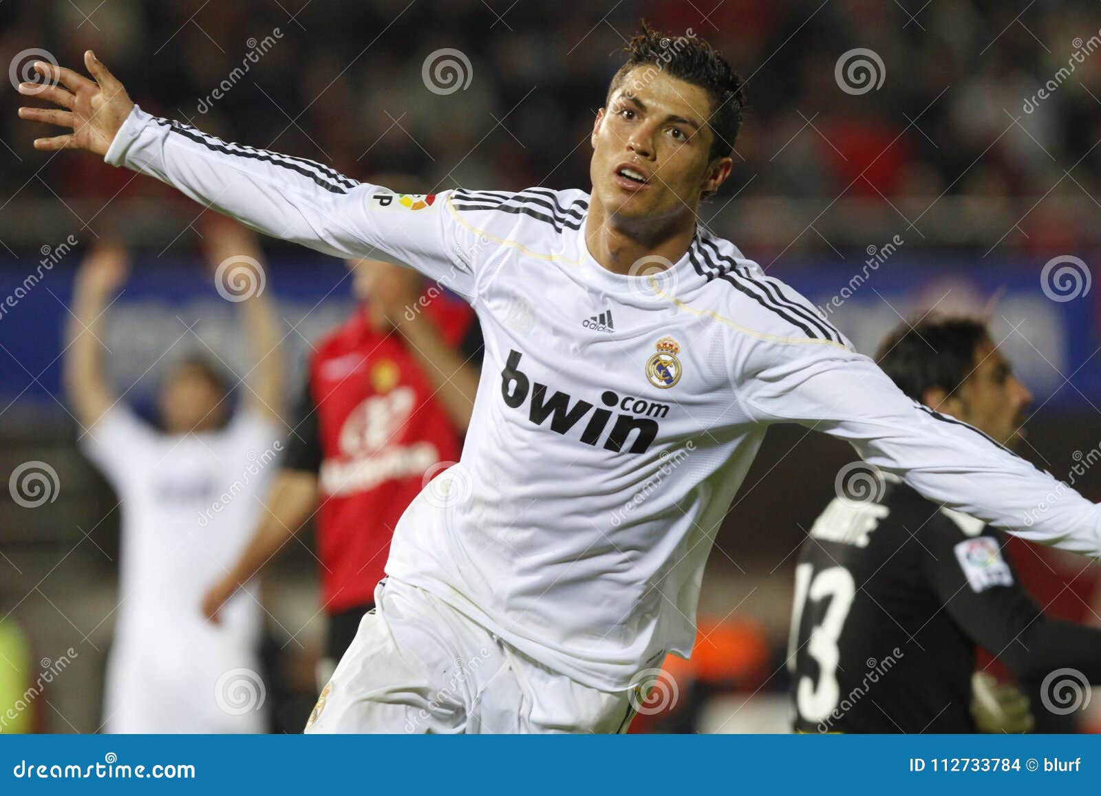 Cristiano Ronaldo after Scoring a Goal Editorial Stock Image ...