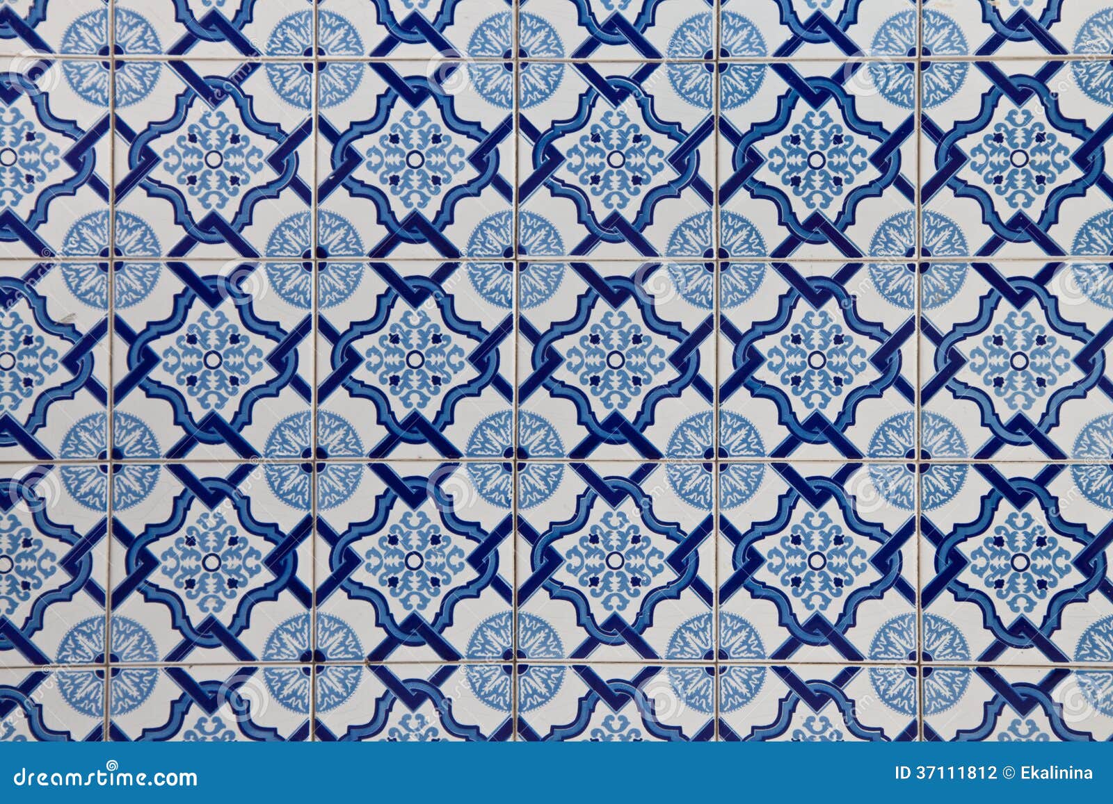 Portuguese tiles Azulejo stock photo. Image of paint 37111812