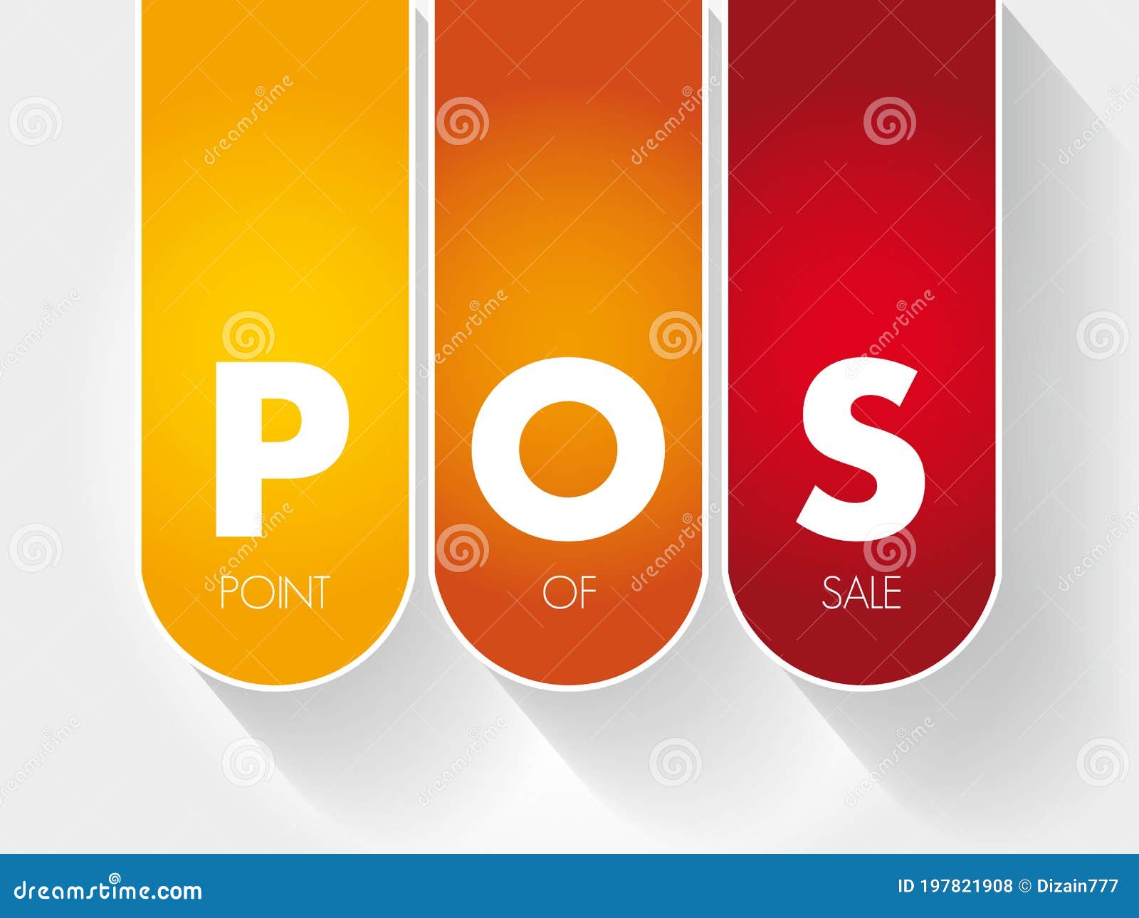 POS Point of Sale Acronym Stock Illustration Illustration of research, core 197821908