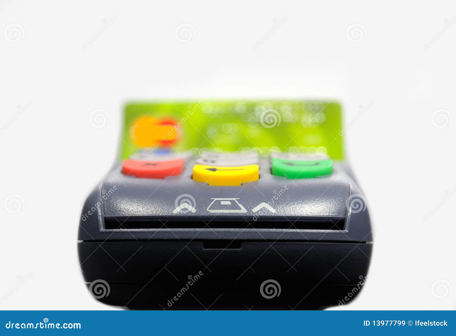 POS Terminal And Credit Card Processing Stock Image - Image of commerce, check: 13977799
