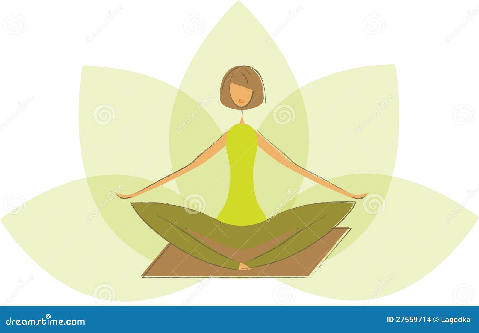 Di Stilizzata Yoga Illustrazioni Vettoriali E Clipart Stock 915 Illustrazioni Stock