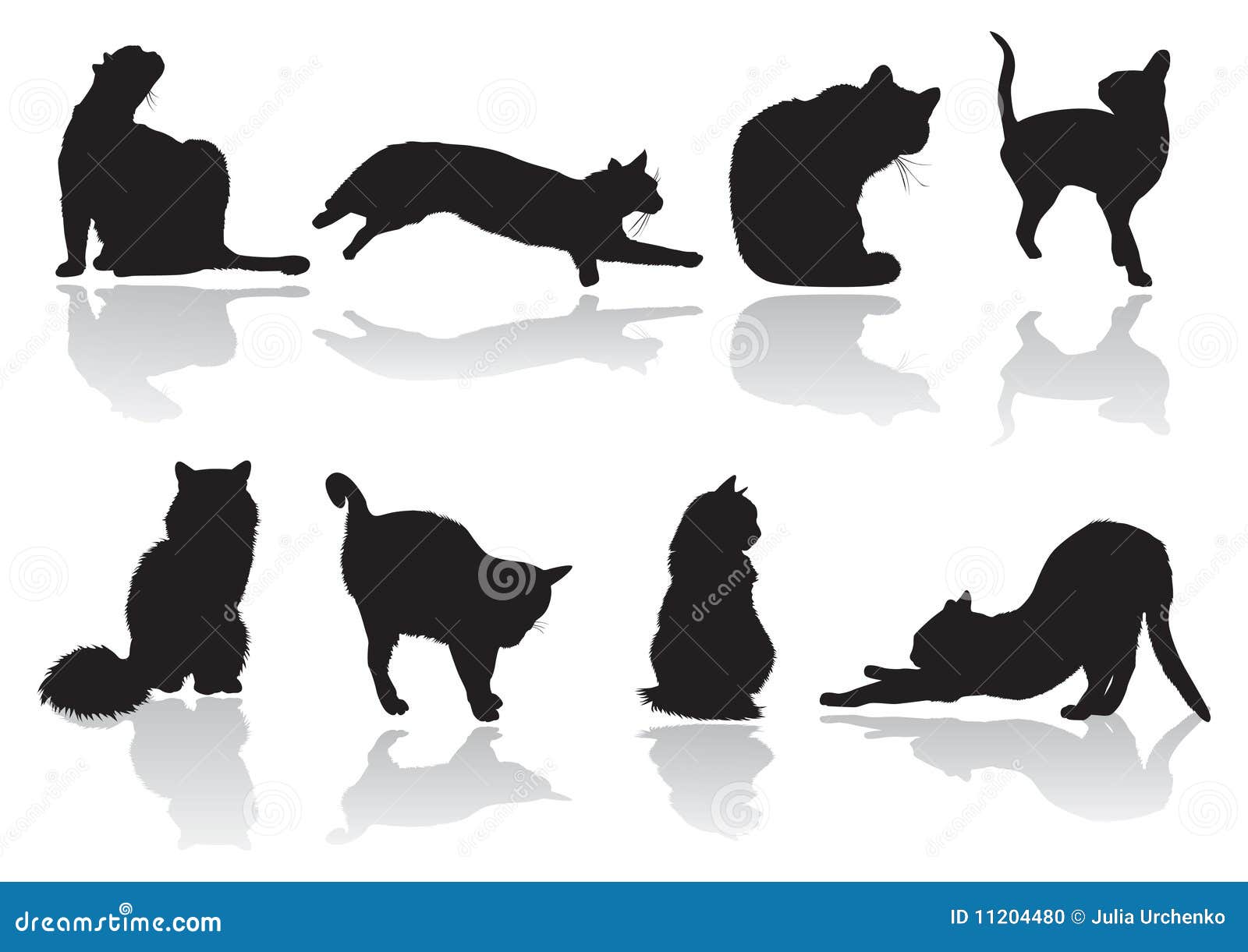 Jogo De Poses Do Gato Jogos Do Gatinho, Saltos Em Um Aspirador De P30  Esperto Ilustração do Vetor - Ilustração de pele, fofofo: 134761138