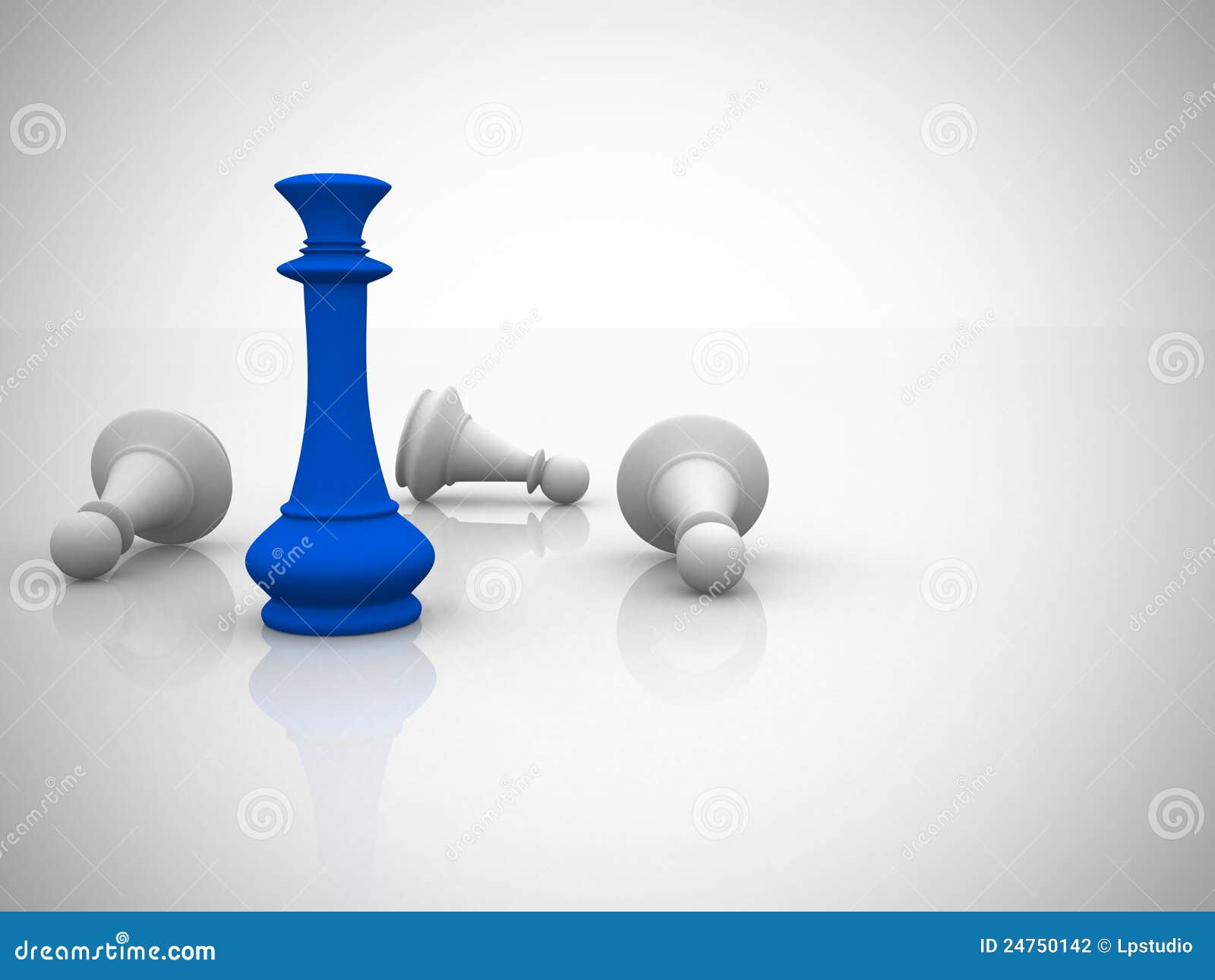 Posição do rei da xadrez foto de stock. Imagem de equipe - 24750142