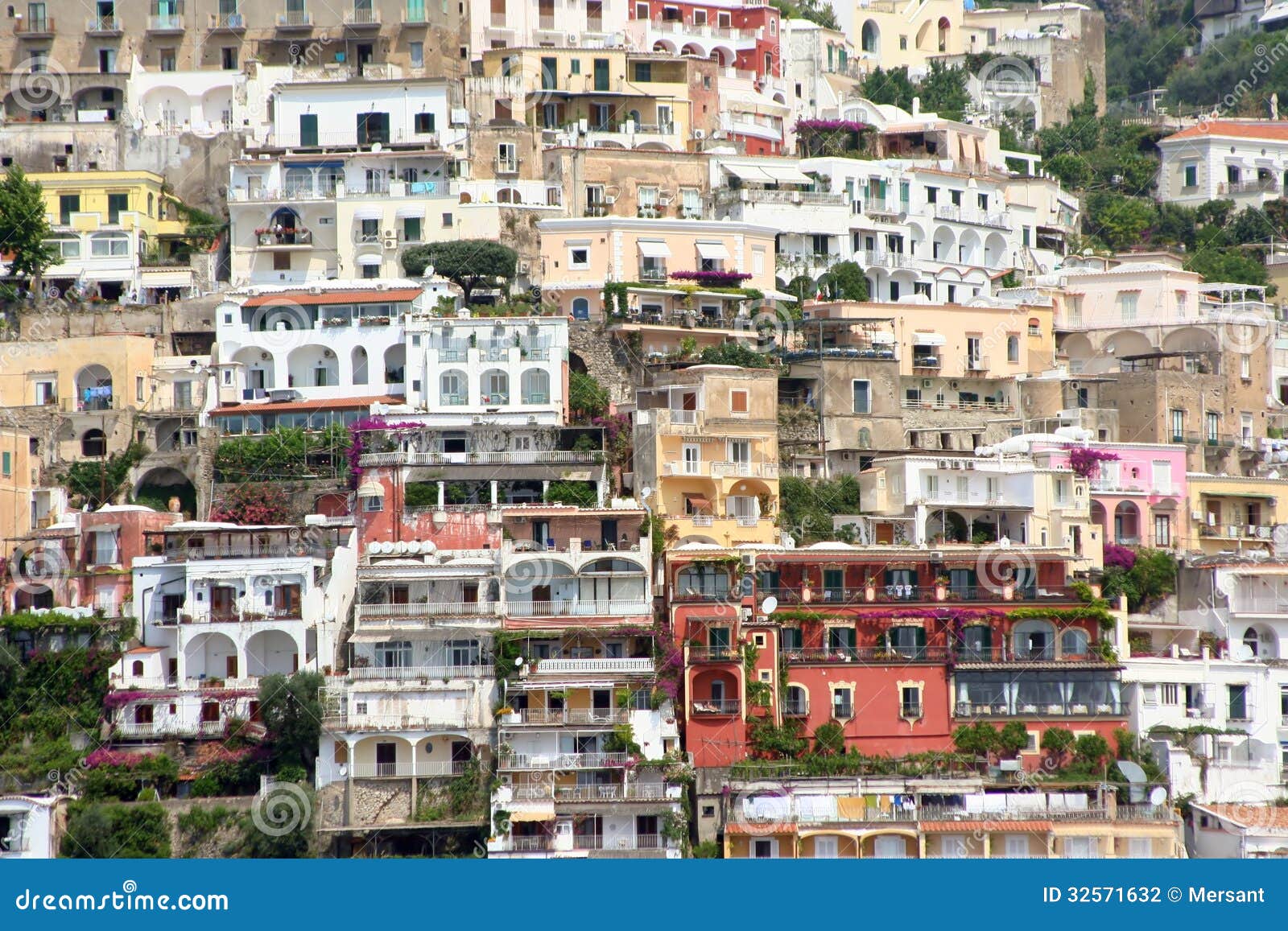 Positano stock photo. Image of travelling, color, colors - 32571632