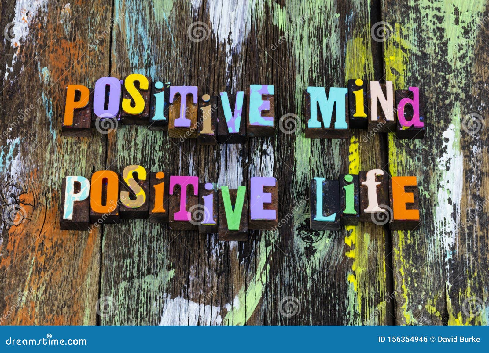 Positive Mind Life Vibes Love Attitude Good Kindness Typography ...
