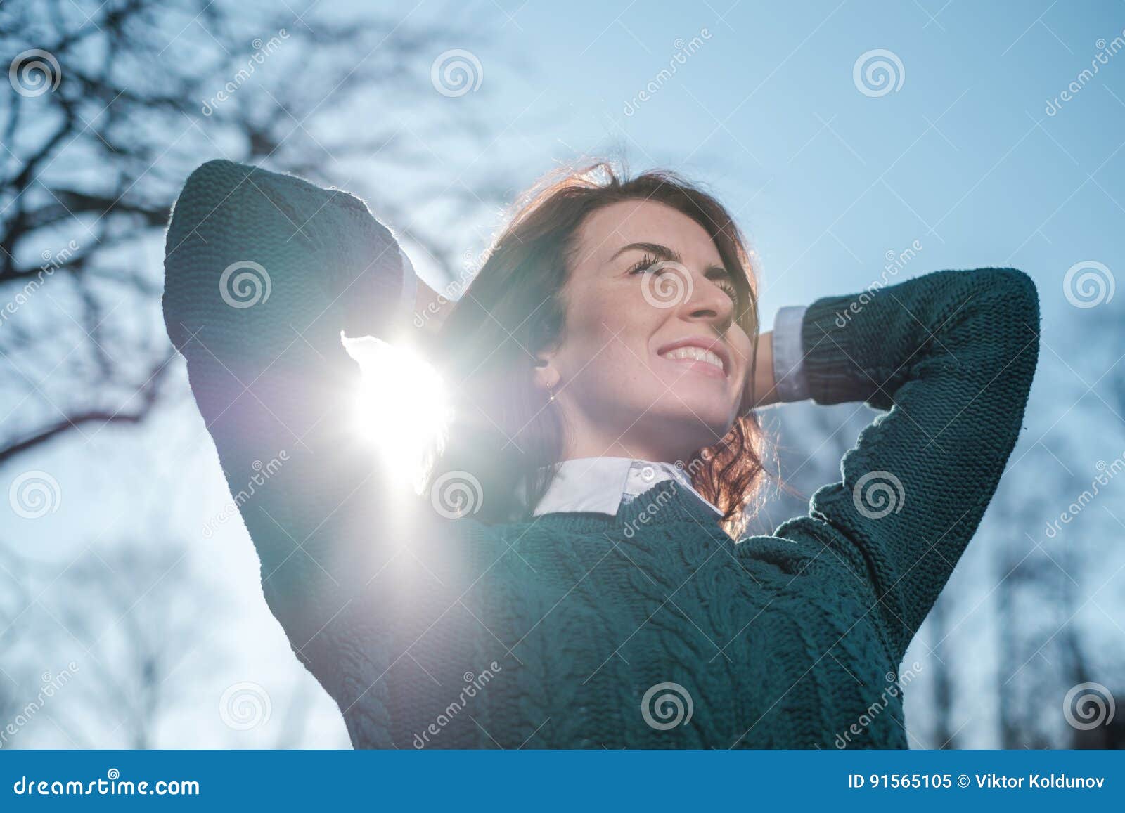  Positive mood  for a walk stock image Image of adult 